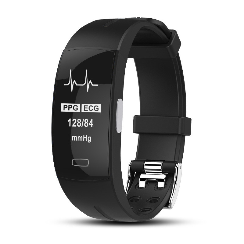 Smart Fitness Tracker with Heart Rate Monitor – Activity &amp; Sleep Tracking, Notifications, OLED, IP67, iOS &amp; Android
