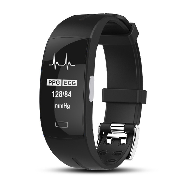 Smart Fitness Tracker with Heart Rate Monitor – Activity &amp; Sleep Tracking, Notifications, OLED, IP67, iOS &amp; Android