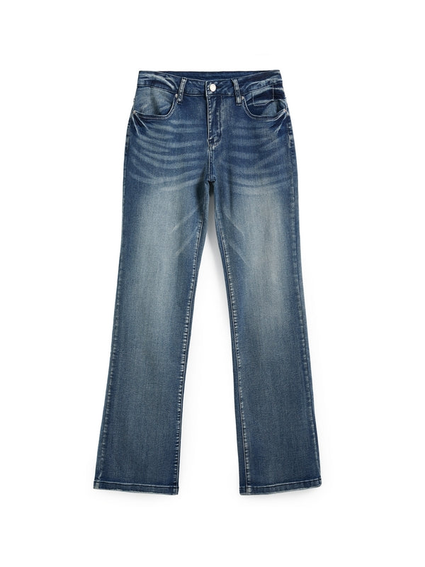 Vesper | Women's Jeans Low Rise Flare Denim Trouser
