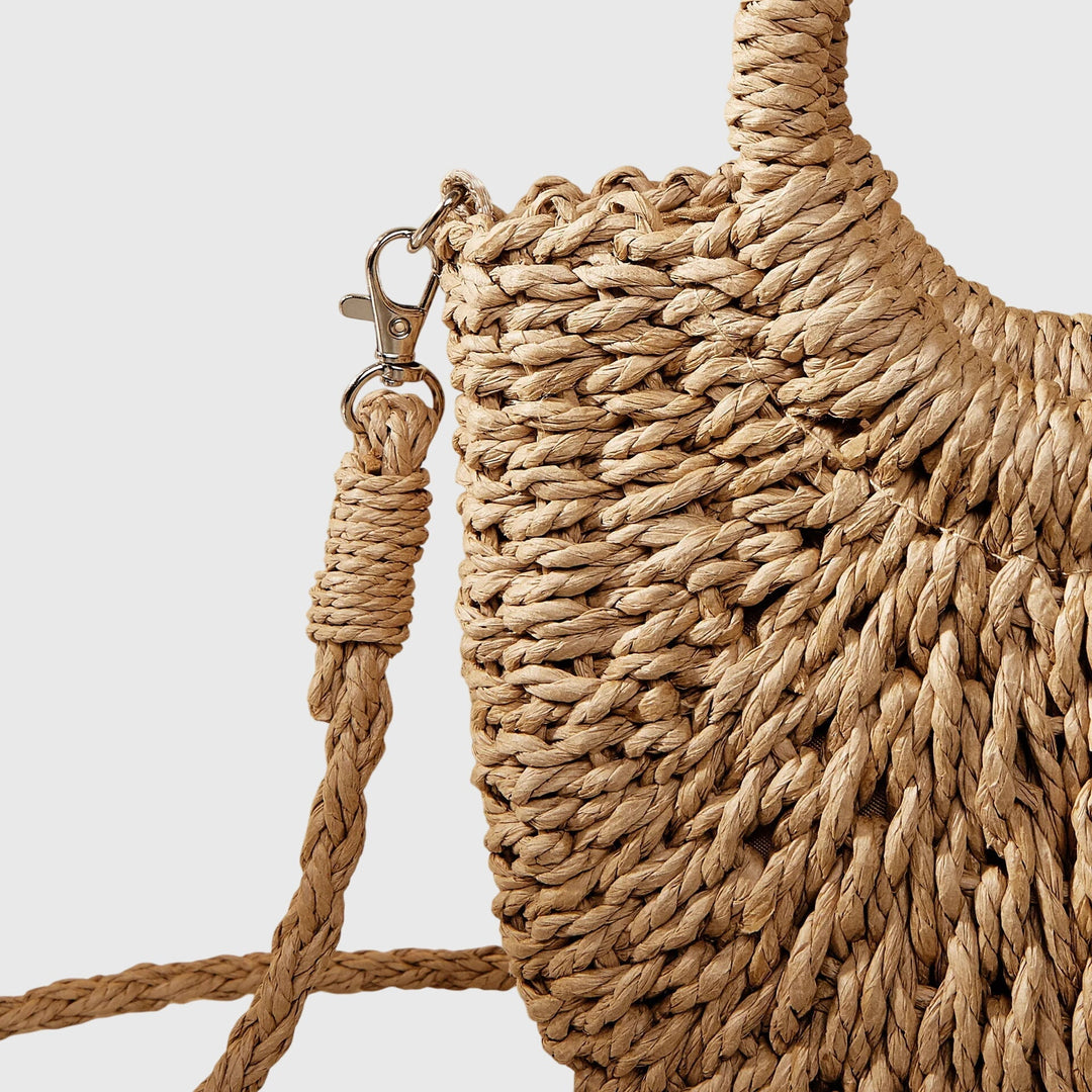 Verity | Women's Bag Woven Round Handle Crossbody