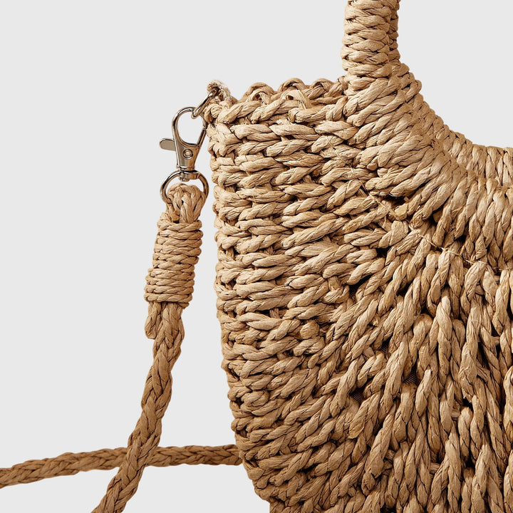 Verity | Women's Bag Woven Round Handle Crossbody