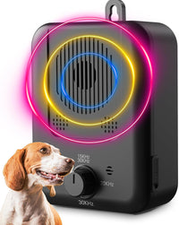 Ultrasonic Anti-Bark Device for Dogs – Rechargeable Bark Control with 50 ft Range, 3 Frequencies, IPX4 – for Yard & Home
