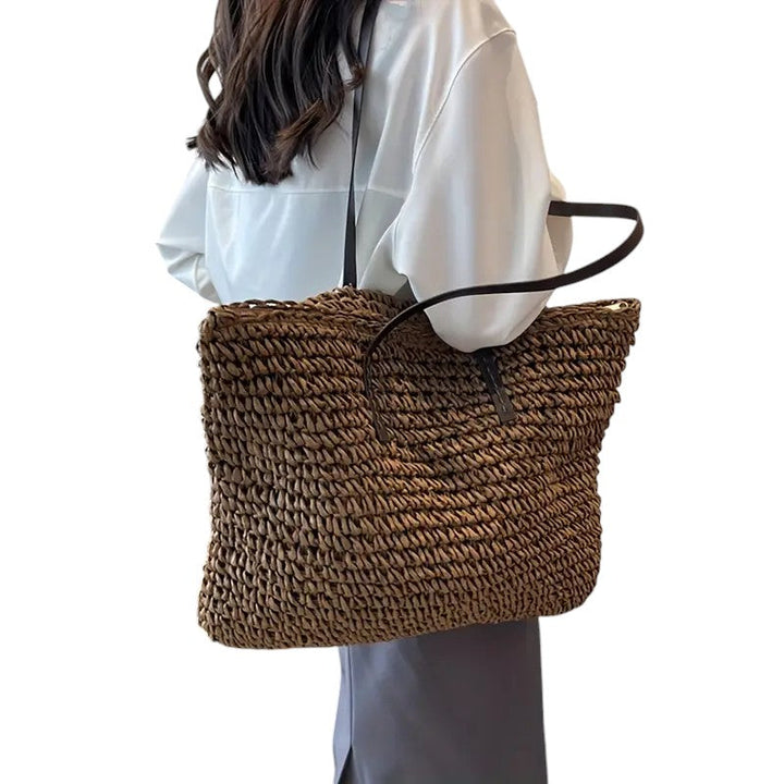 Marisol | Women's Bag Woven Straw Tote Handbag