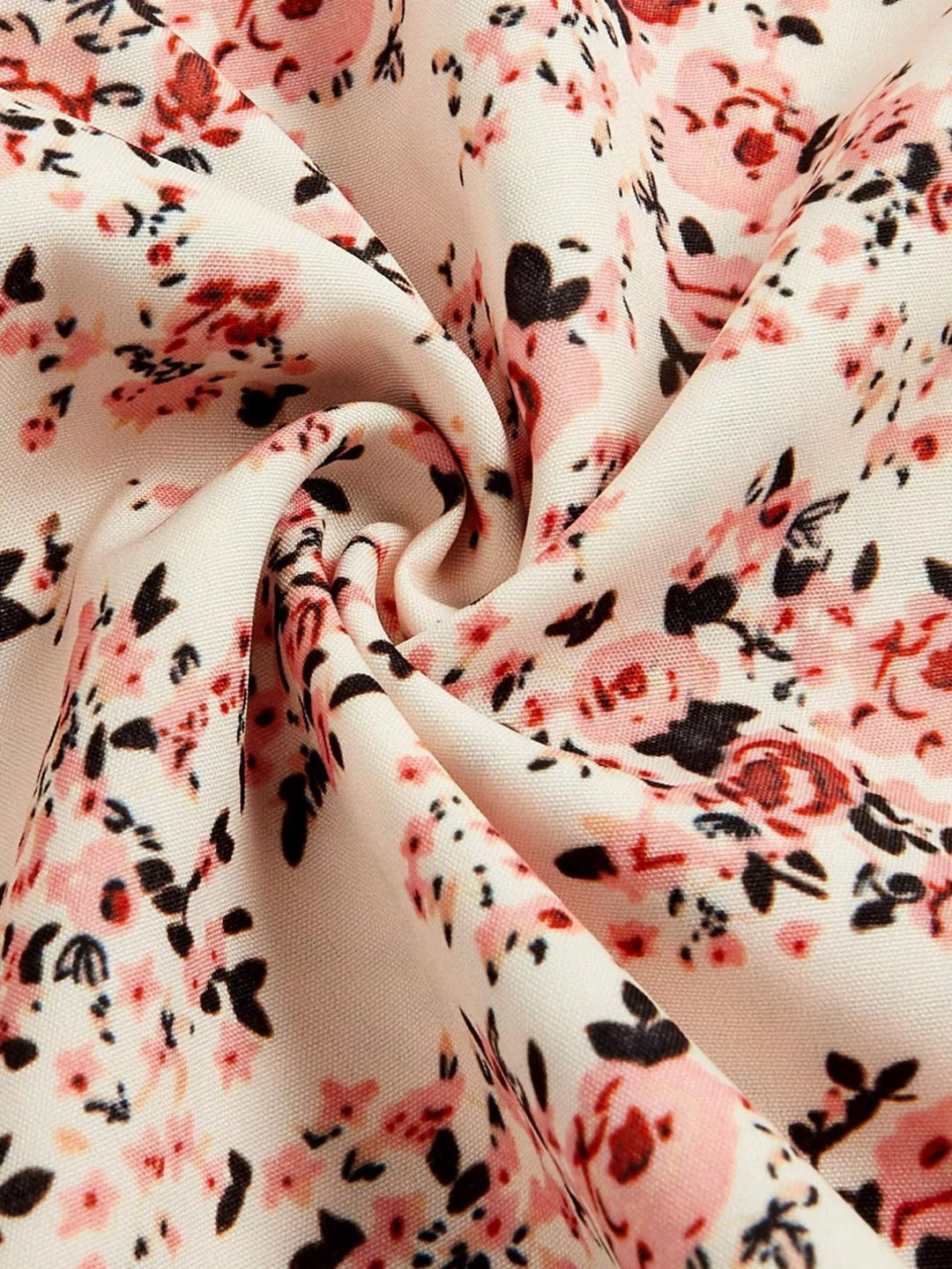 Odette | Women's Tie Strap Square Neck Floral Mini Dress
