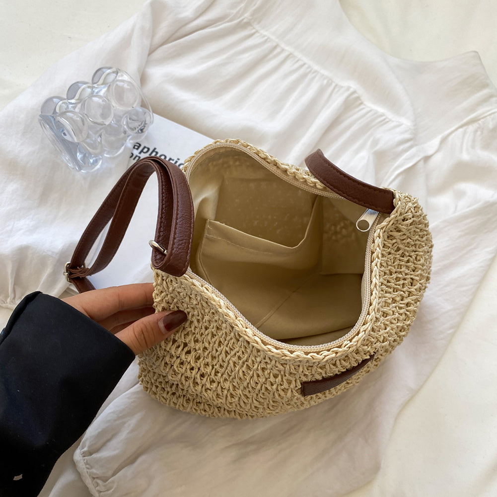 Solene | Women's Bag Woven Straw Shoulder Crossbody