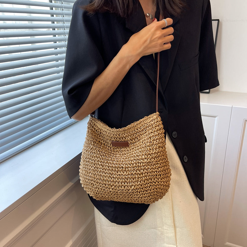 Solene | Women's Bag Woven Straw Shoulder Crossbody