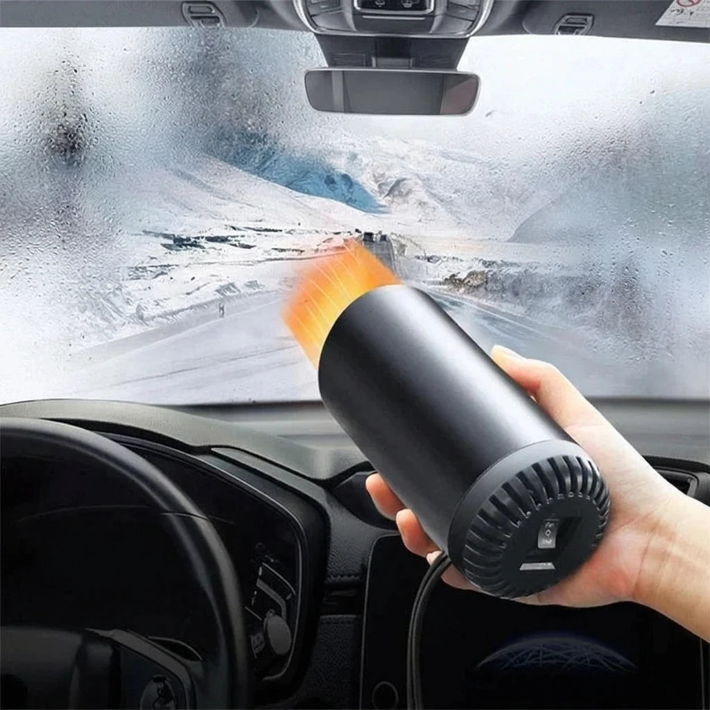 Portable Car Heater and Defroster – 12V Car Heater Fan for Windshield Fog &amp; Frost, with Mounting Bracket – FrostClear
