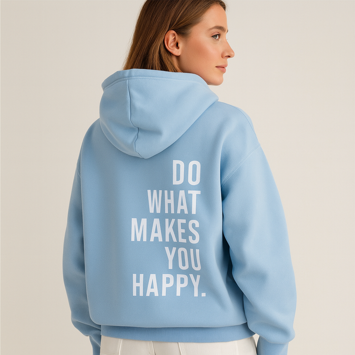 Sage | Women's Polyester Hoodie – Bold Statement Quote Print