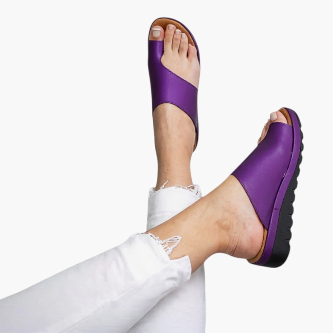 Zephyr | Toe Loop Platform Wedge Sandals