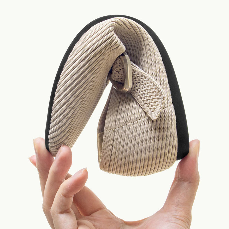 Genevre | Women's Mary Jane Orthopedic Flats with Buckle Strap Detail