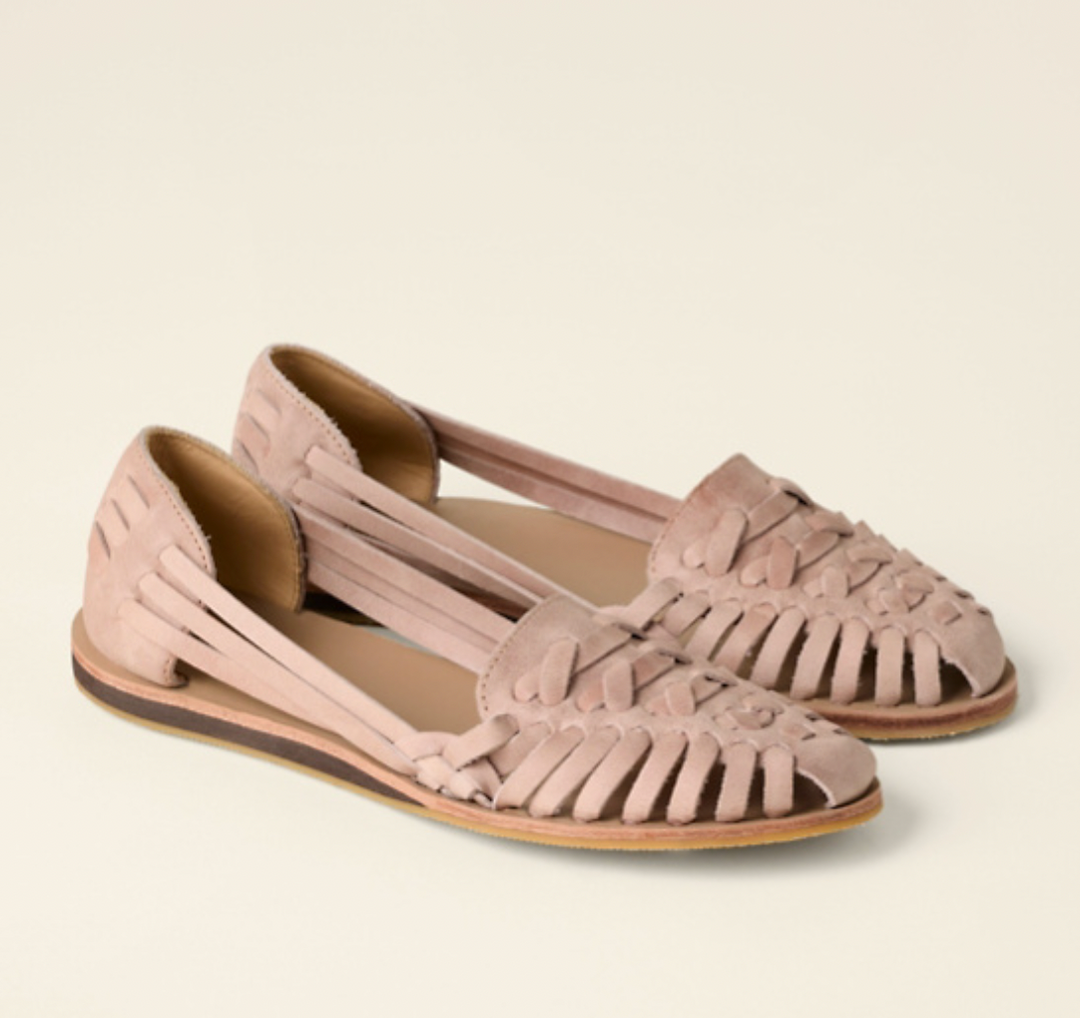 Cleo | Huarache Woven Leather Sandals
