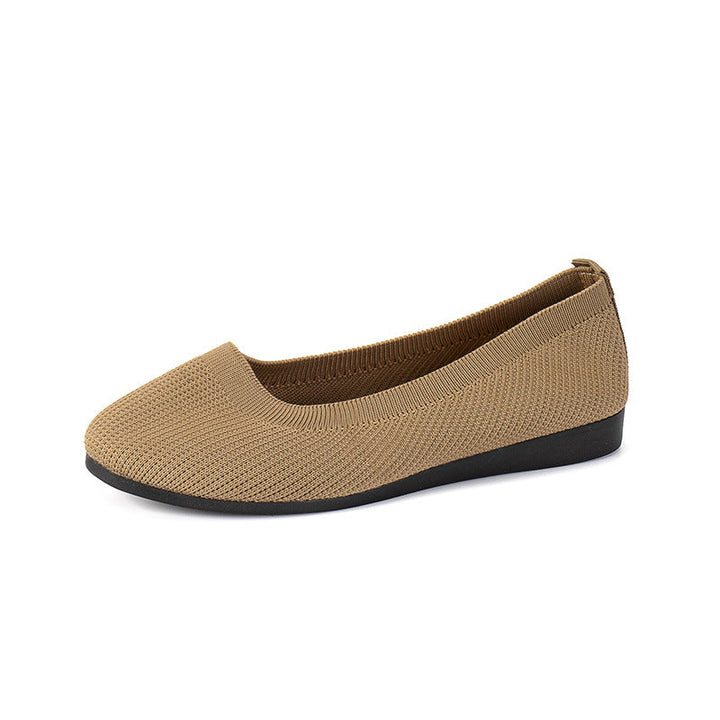 Elara | Knit Slip-On Ballet Flats