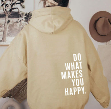 Sage | Women's Polyester Hoodie – Bold Statement Quote Print