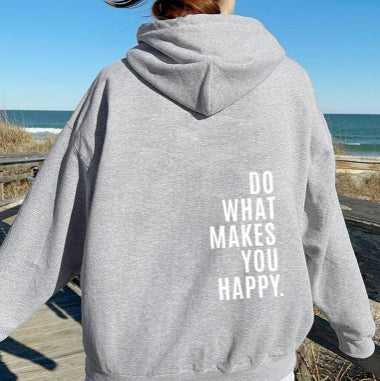 Sage | Women's Polyester Hoodie – Bold Statement Quote Print