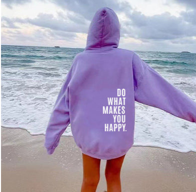 Sage | Women's Polyester Hoodie – Bold Statement Quote Print