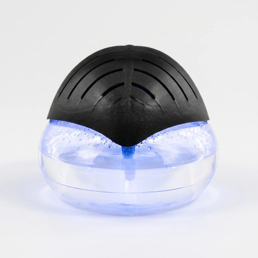 Water-Based Air Purifier with Aroma Diffuser – Cyclonic Water Filtration &amp; 7-Color LED Night Light – for Home and Office
