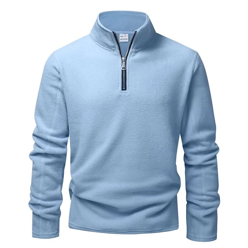 Men's Casual Lightweight Round Neck Sweater Cotton 1