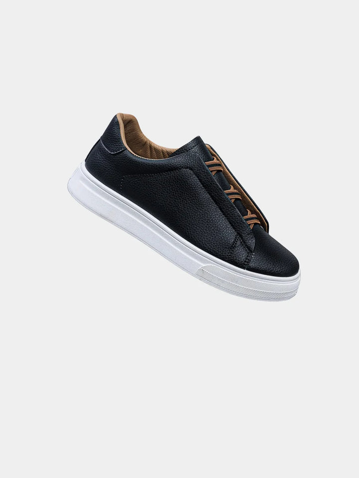 Mens Trainers Casual Slip-On Textured Upper Lightweight 1