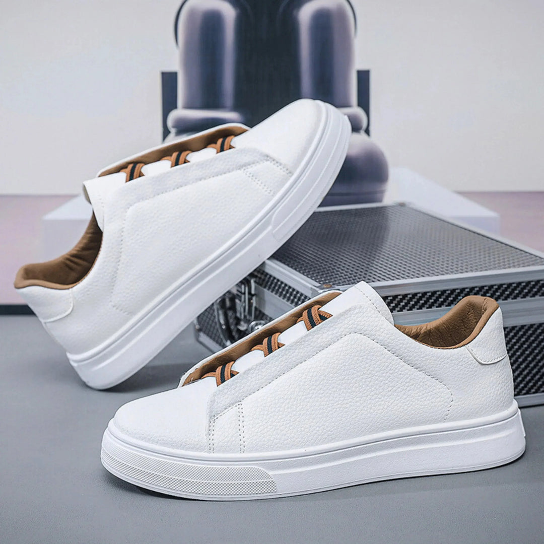 Mens Trainers Casual Slip-On Textured Upper Lightweight 6