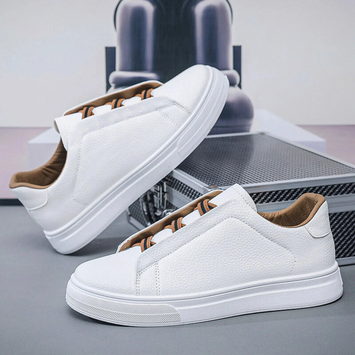 Mens Trainers Casual Slip-On Textured Upper Lightweight 6