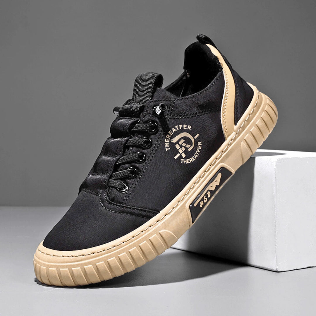 Mens Trainers Classic Casual Fabric Upper Stylish 3