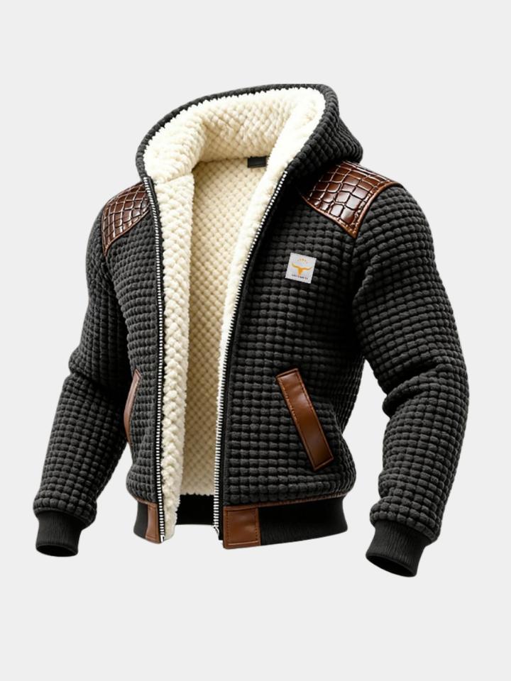 Men's Classic Insulated Winter Jacket Durable Outer Fabric 1