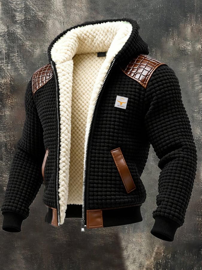 Men's Classic Insulated Winter Jacket Durable Outer Fabric 2