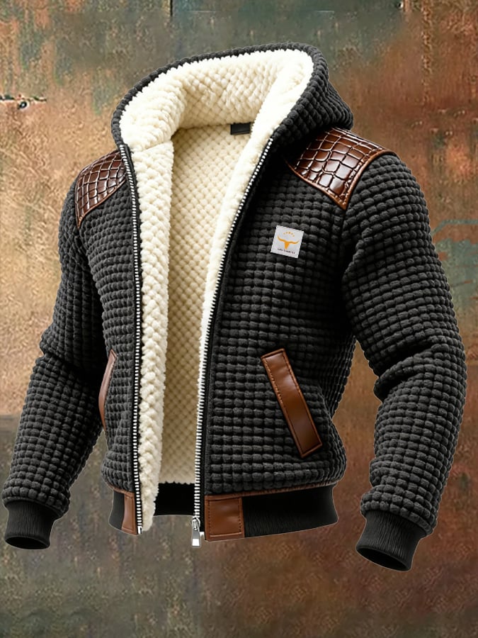 Men's Classic Insulated Winter Jacket Durable Outer Fabric 5
