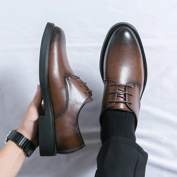 Men's Oxford Shoes Classic Leather Dress Shoes Formal 6