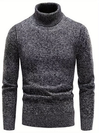 Rib Mens Knitted Jumper – Classic Long Sleeve Design