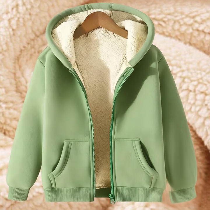 Men's Heavyweight Fleece Hooded Jacket for Winter Activities 6