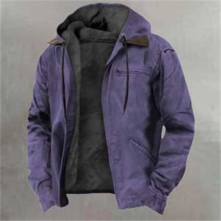 Men's Puffer Coat Insulated Hooded Lightweight Winter 7