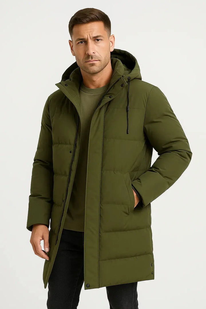 Men's Puffer Jacket Insulated Waterproof Winter 6
