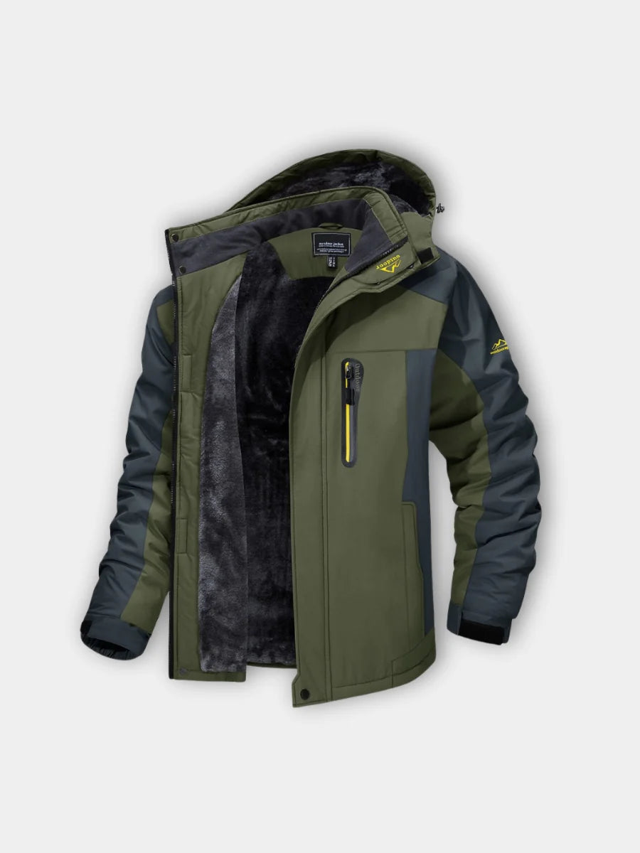 Men's Insulated Puffer Jacket Waterproof Outdoor 1