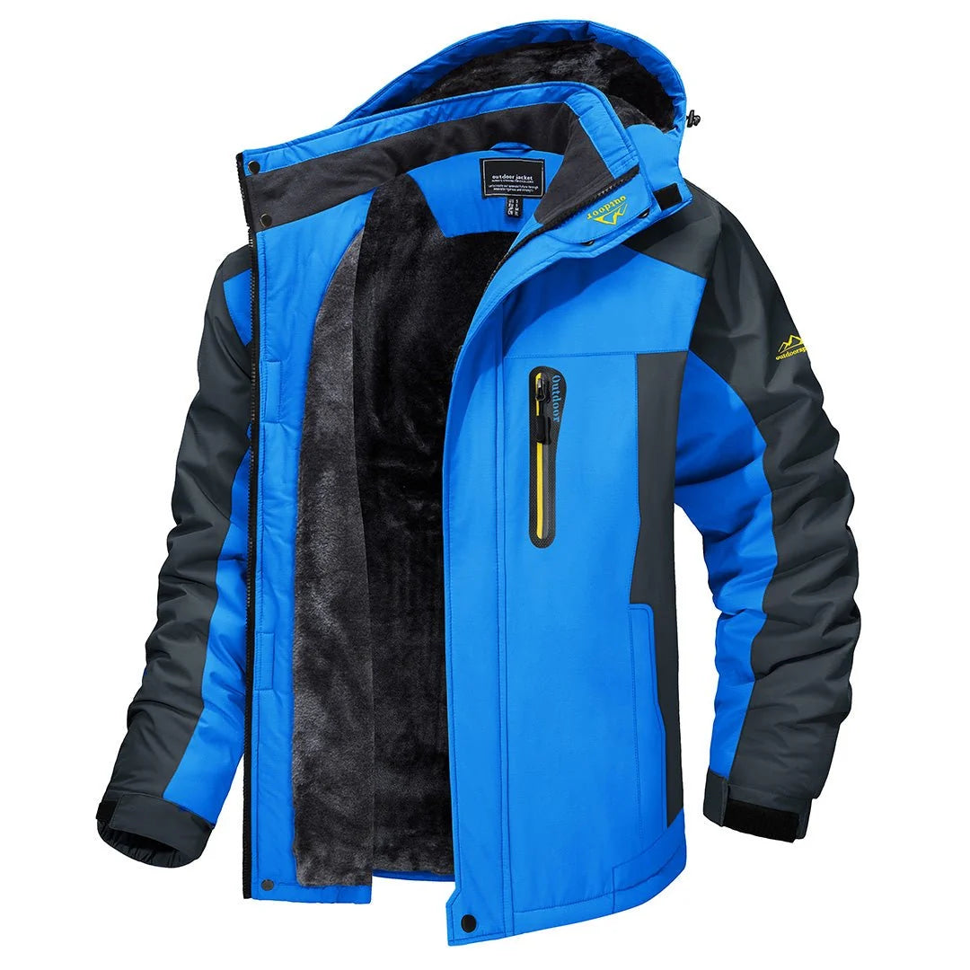 Men's Insulated Puffer Jacket Waterproof Outdoor 2
