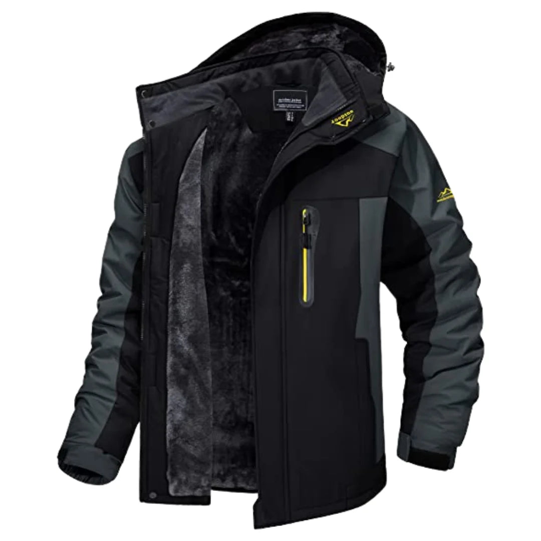 Men's Insulated Puffer Jacket Waterproof Outdoor 4