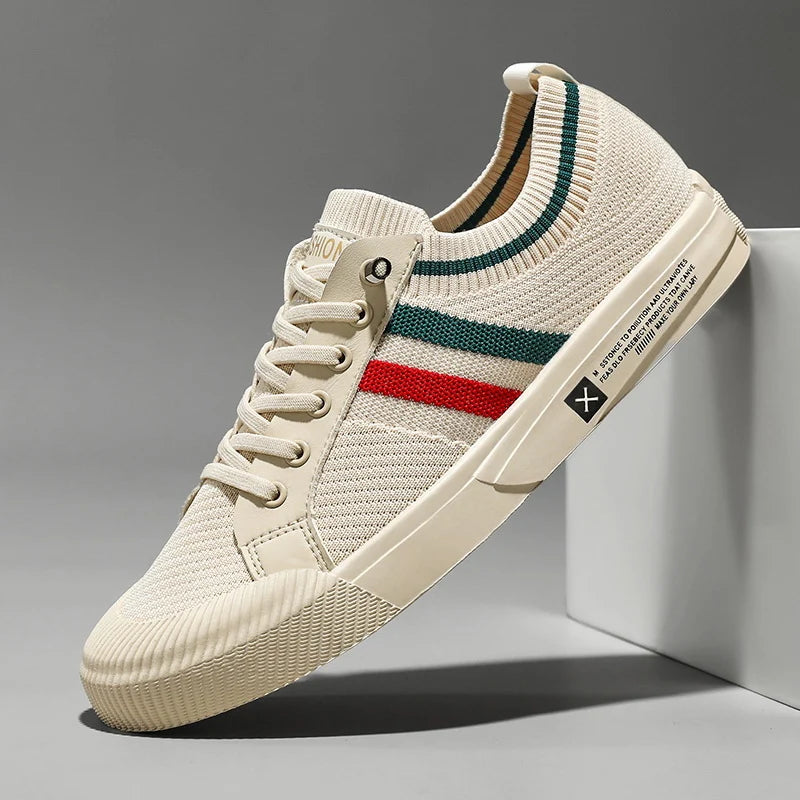 Mens Trainers Lightweight Breathable Lace-Up Mesh 0