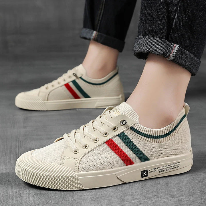 Mens Trainers Lightweight Breathable Lace-Up Mesh 4