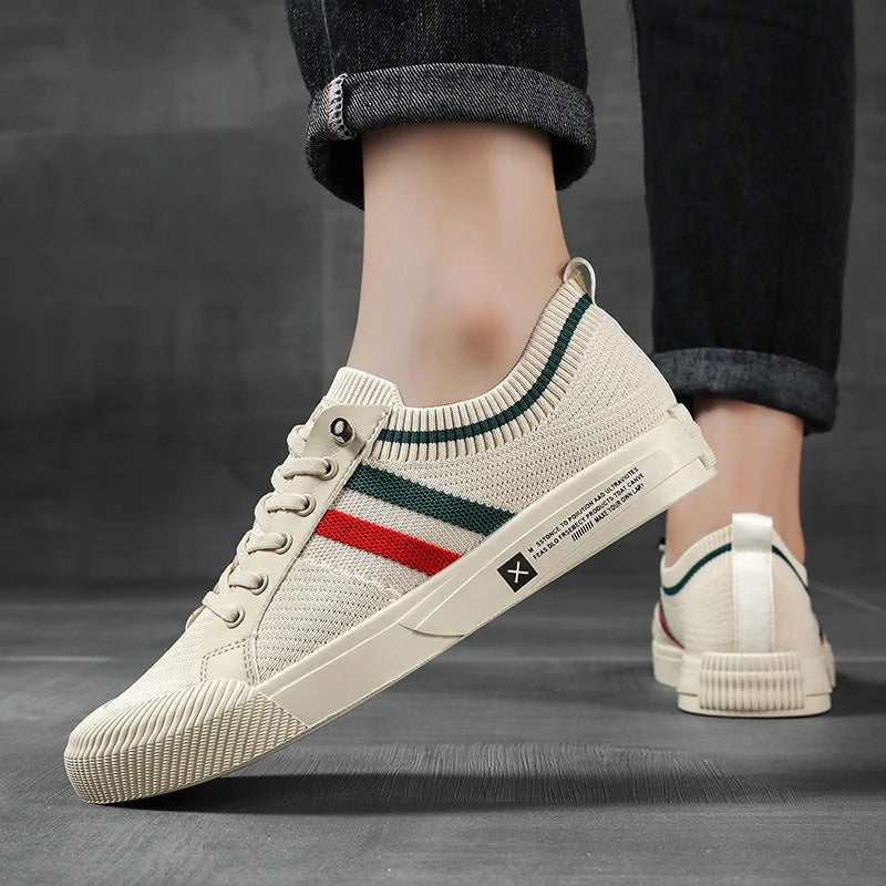 Mens Trainers Lightweight Breathable Lace-Up Mesh 5