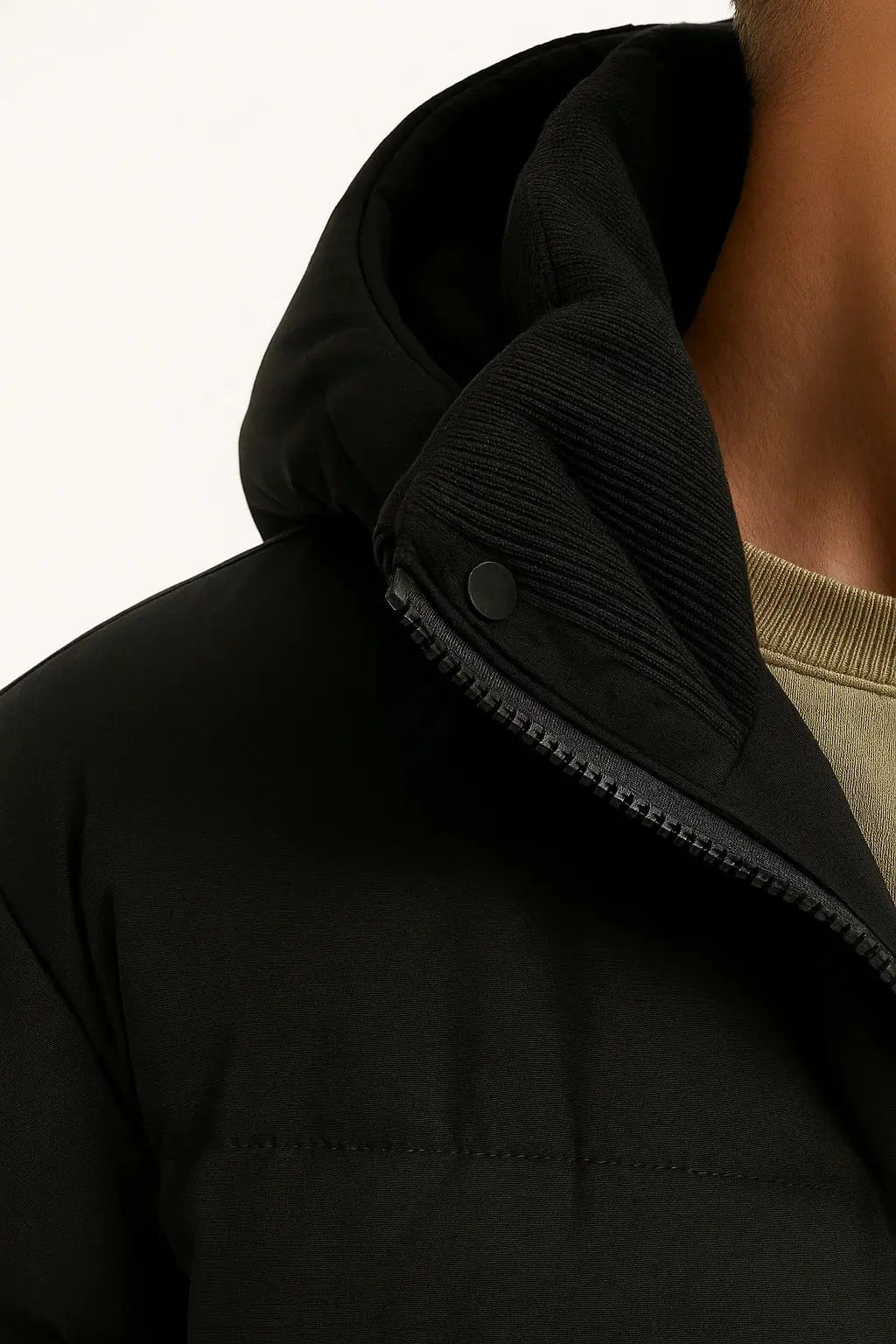 Men's Puffer Jacket Modern Insulated Hooded Lightweight 1