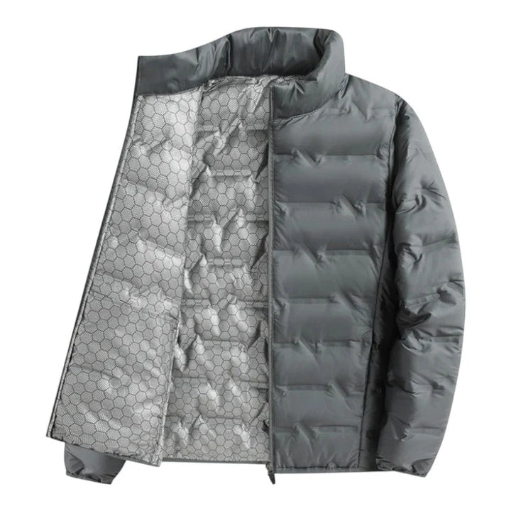 Men's Puffer Jacket Quilted Insulated Lightweight Synthetic 5