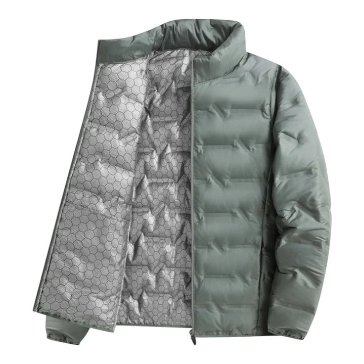 Men's Puffer Jacket Quilted Insulated Lightweight Synthetic 8