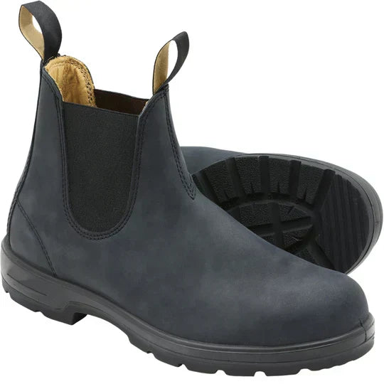 Men's Waterproof Slip-On Chelsea Boots Vegan Leather 3