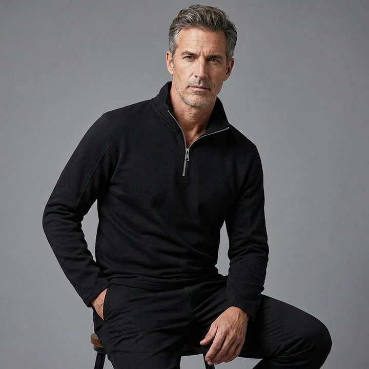 Men's Casual Lightweight Round Neck Sweater Cotton 12