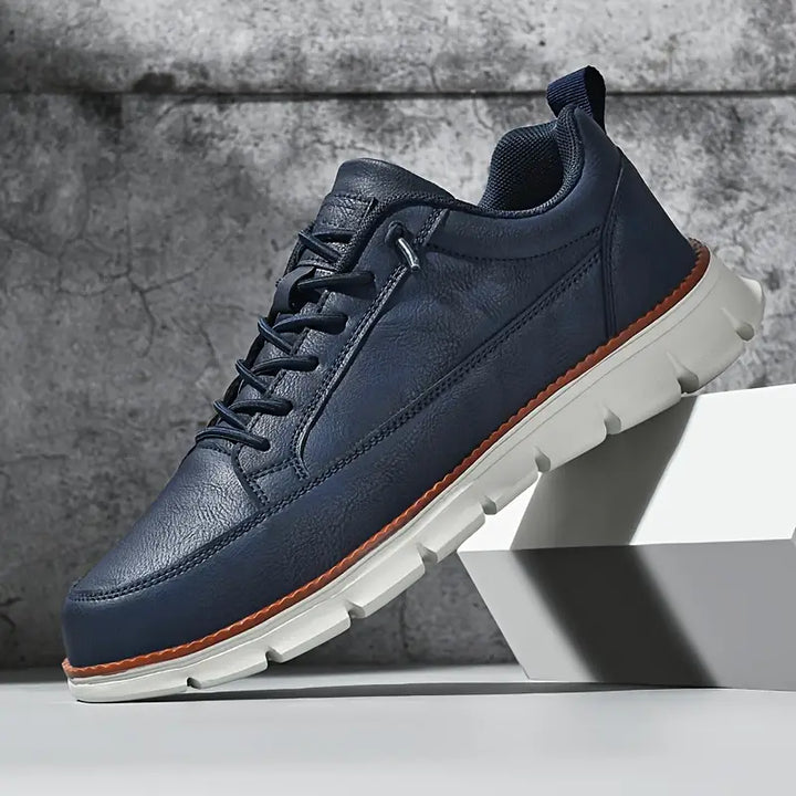 Mens Trainers Casual Lightweight Support Leather 0