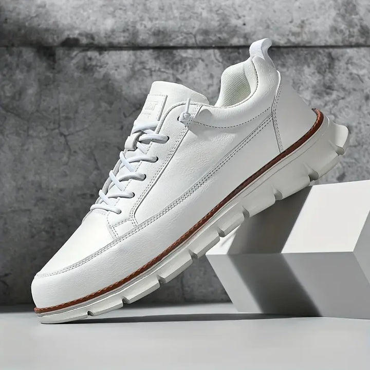 Mens Trainers Casual Lightweight Support Leather 3