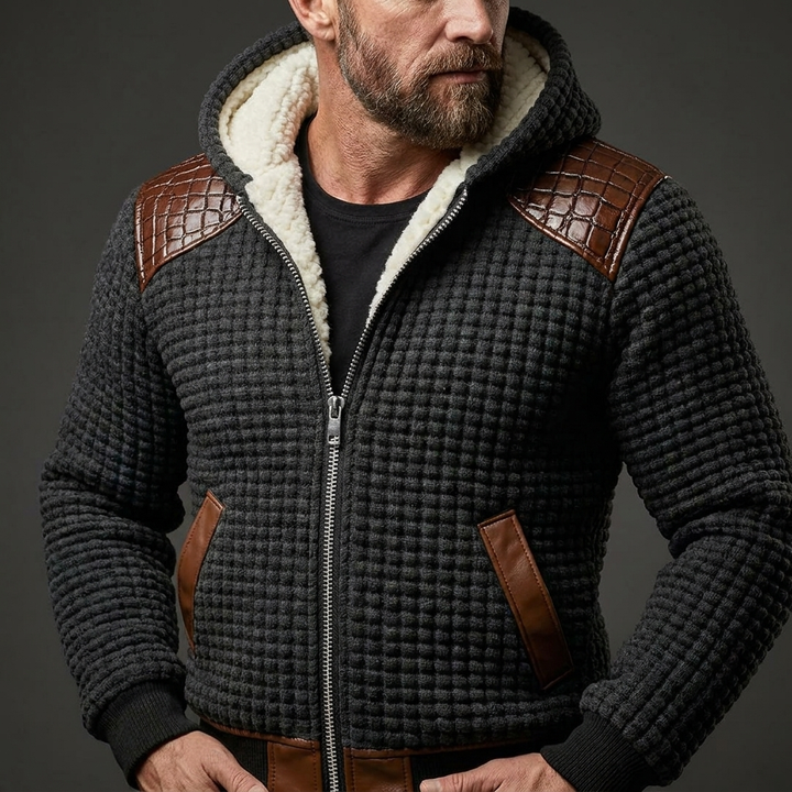 Men's Classic Insulated Winter Jacket Durable Outer Fabric 8