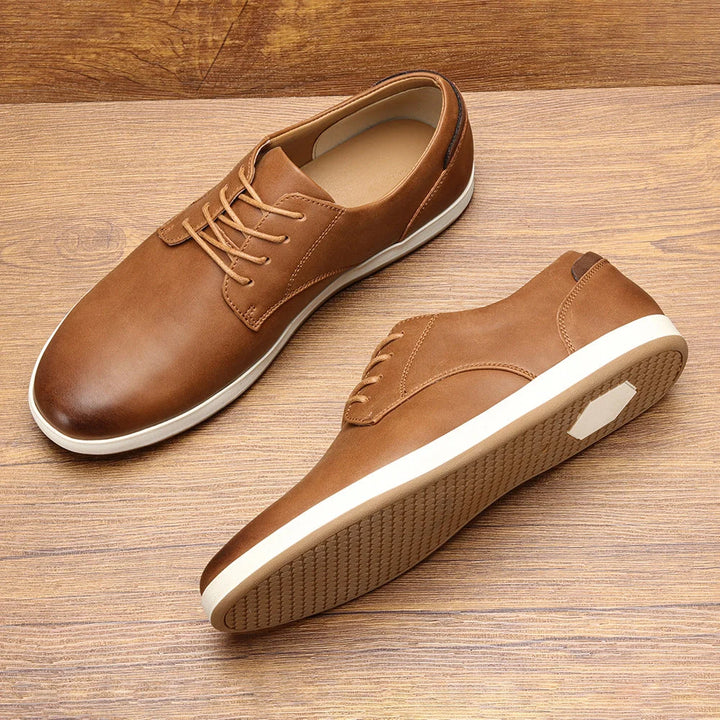 Mens Trainers Classic Leather Casual Durable 0