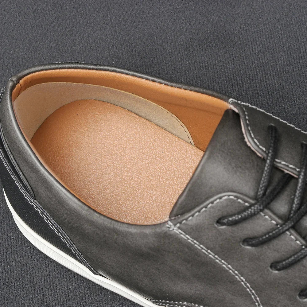 Mens Trainers Classic Leather Casual Durable 7