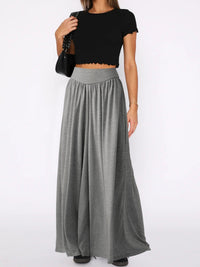 Adrienne | Women's Maxi Skirt – Elastic Waist Flowy Chic Design